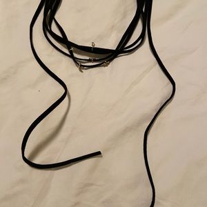 Two choker necklaces